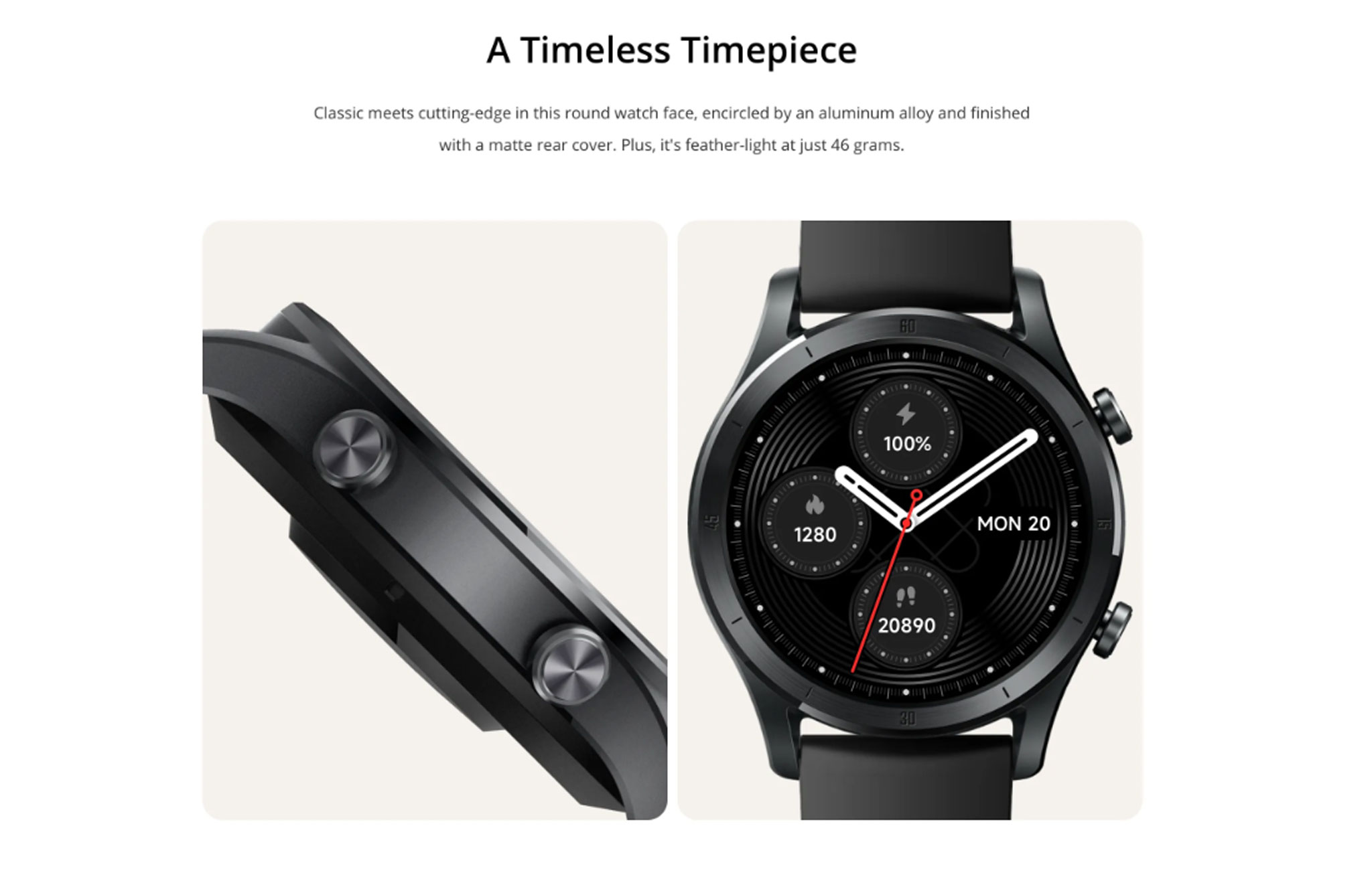 Realme TechLife Watch R100 Grey