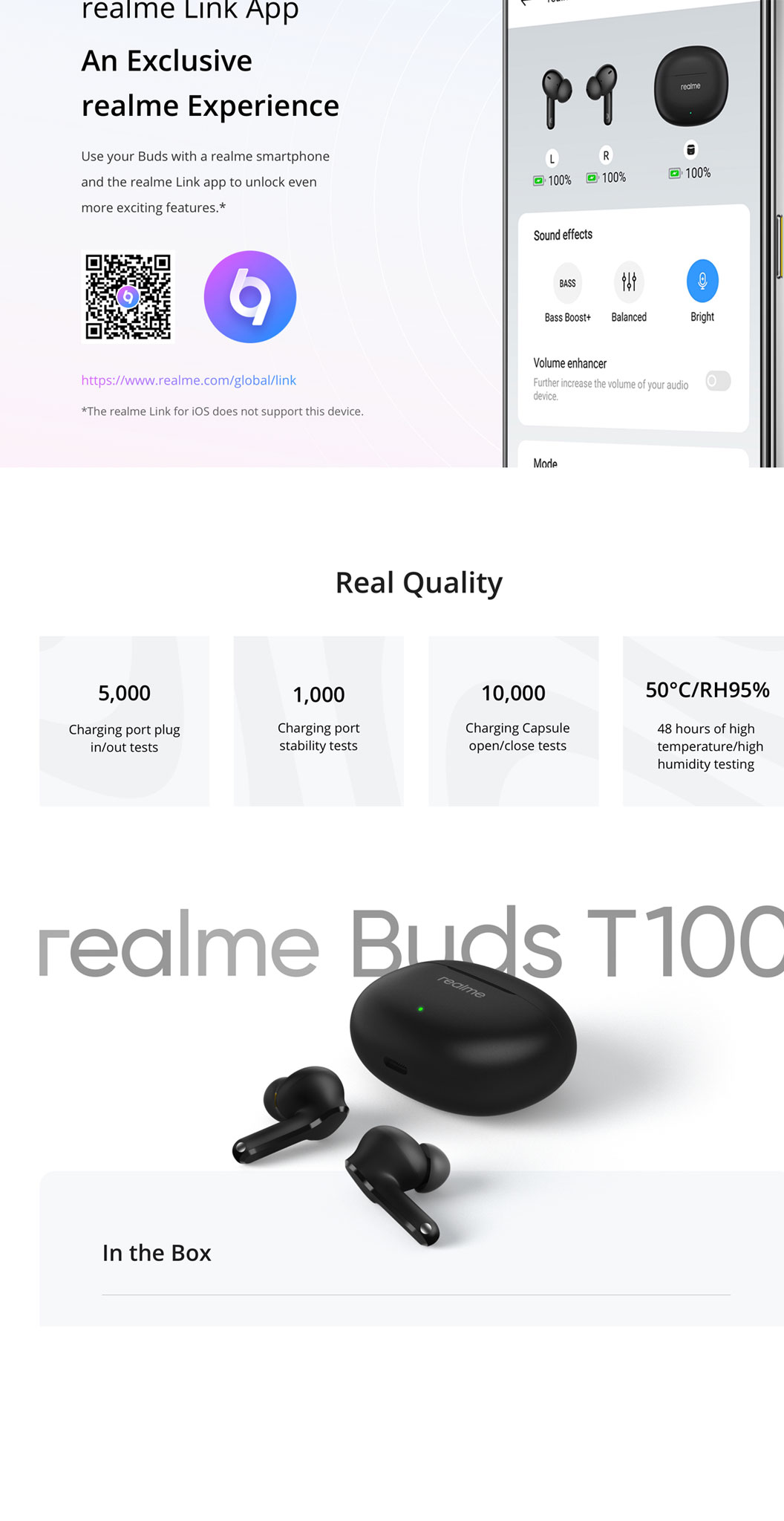 Audifonos REALME Buds T100 – Devion Mobile
