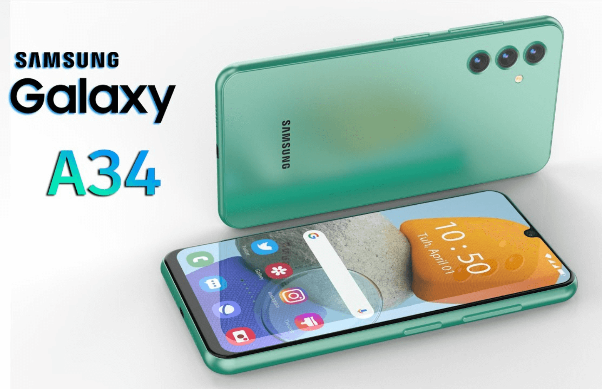Smartphone Galaxy A34 5G 8GB 256GB Verde