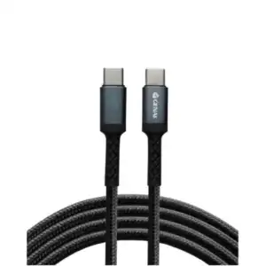 كابل جينال USB-C إلى USB-C GL-Q18 معدني 100 واط