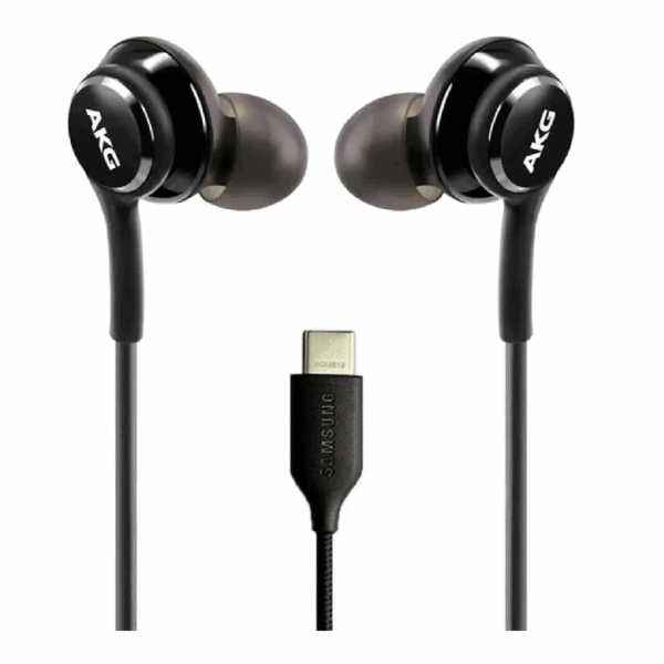 سماعات سامسونج AKG من نوع C سوداء - Image 3