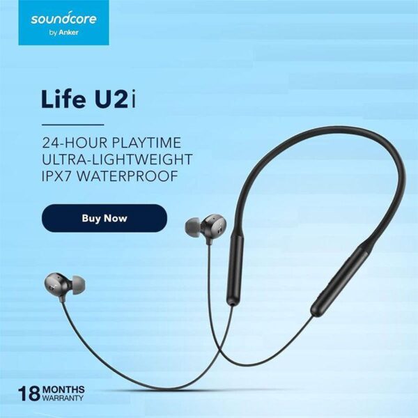 سماعات أذن Anker Life U2I سوداء - Image 3