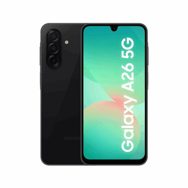 سامسونج اى 26 , رام 8 جيجا , مساحة 256 جيجا - اسود