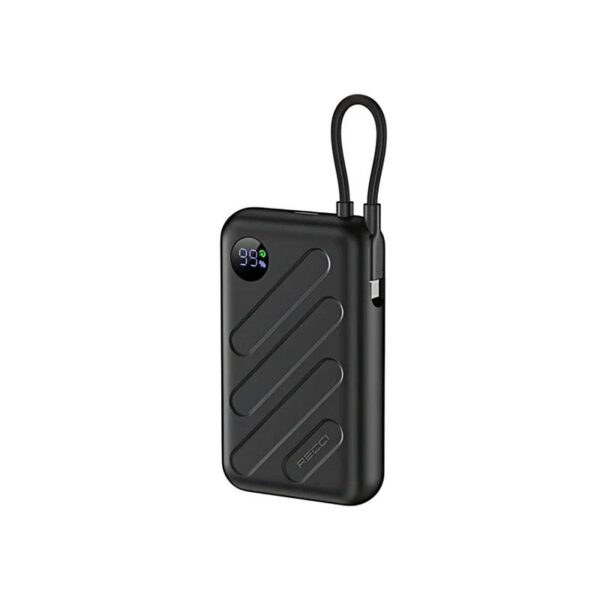 POWER-BANK-10000-RECCI-22.5W-+-PD-30W-(RPB-P19)-BLACK