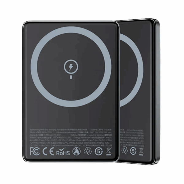 POWER BANK 5000 RECCI MAGNETIC 15W + PD 20W (RPB-W20)