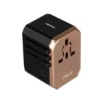 Momax 1-World Type-c +4 usb Ac Travel Adapter 28w UA5 Gold