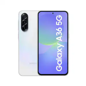 سامسونج A36 5G - رامات 8 جيجا ومساحة 256 جيجابايت - أبيض
