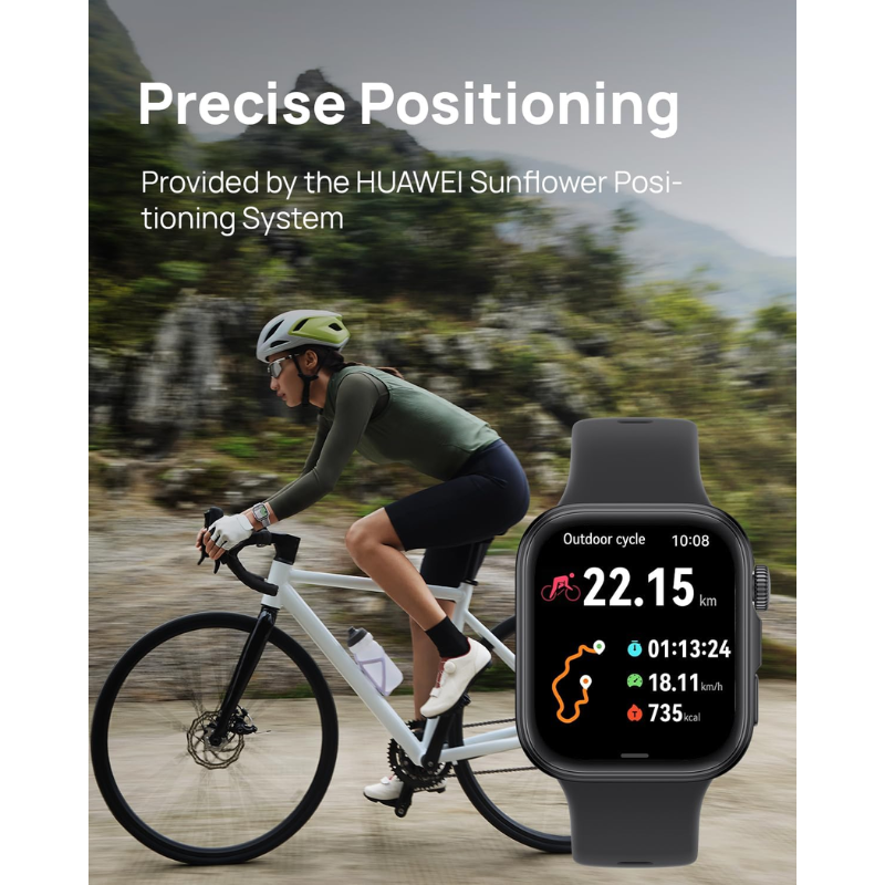 Untitled design – 2025-11-06T125655.458 HUAWEI WATCH FIT 4 Smart Watch, 1.82" Display, 100+ Fitness & Health Tracker, Emotional Wellbeing Assistant, up to 10-Day Battery Life, iOS & Android Compatible, Purple - Image 5