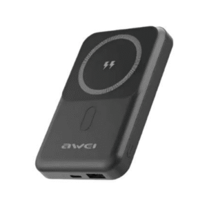 POWER BANK 10000 AWEI MAGNETIC 22.5W BLACK (P139K)