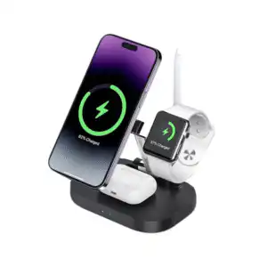 شاحن ماجسيف لانكس قابل للطي 15 واط LW09 4&1