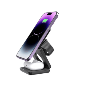 CHARGER GREEN WIRELESS MAGNET 15W 3-IN-1 (GE-W02)