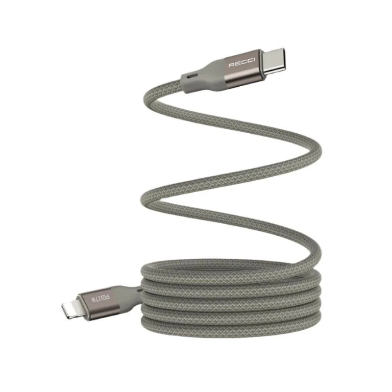كابل شحن ريتشي مغناطيسي Type-C إلى Lightning – شحن سريع PD 27W – موديل RS23CL