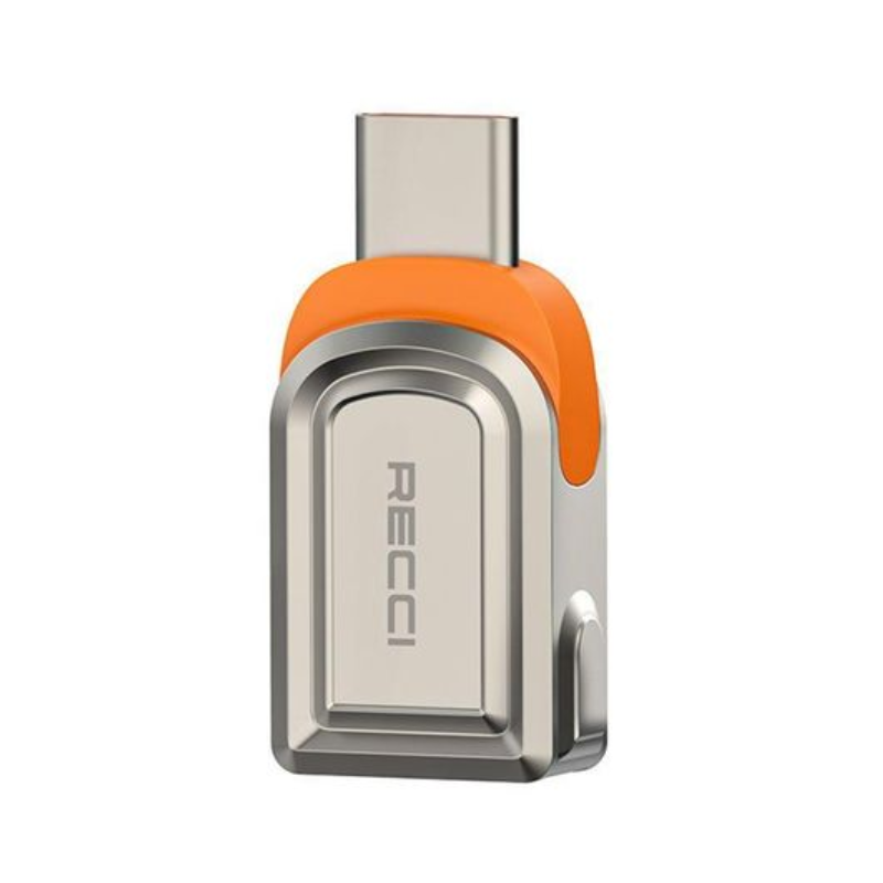 محول RECCI OTG – Type‑C إلى USB 3.0 – موديل RDS-A16C