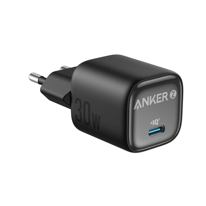 شاحن انكر​ Zolo – PD 30 واط – منفذ Type‑C – أسود