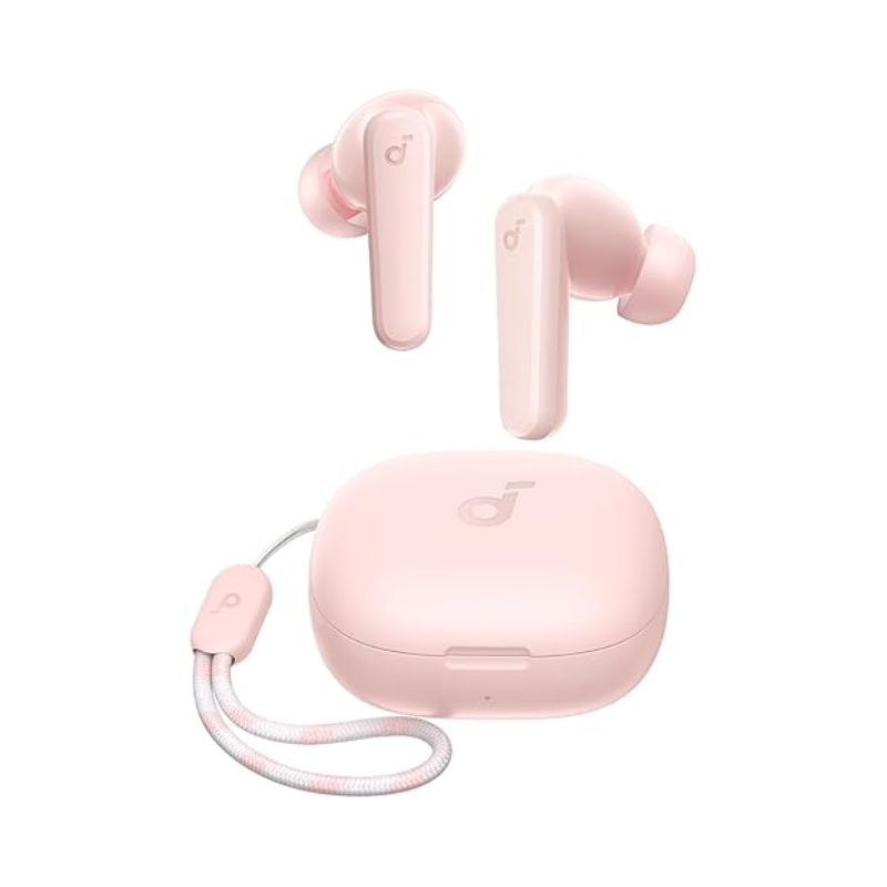 سماعات أنكر ساوندكور A30i لاسلكية – باللون الوردي