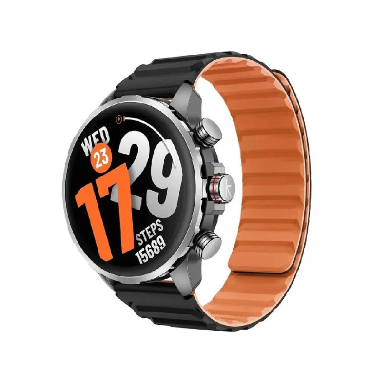 ساعة KIESLECT KR3 ذكية بمكالمات بلوتوث – أسود