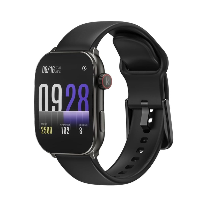 ساعة KIESLECT بالانسر (Balancer) ذكية بمكالمات بلوتوث – أسود