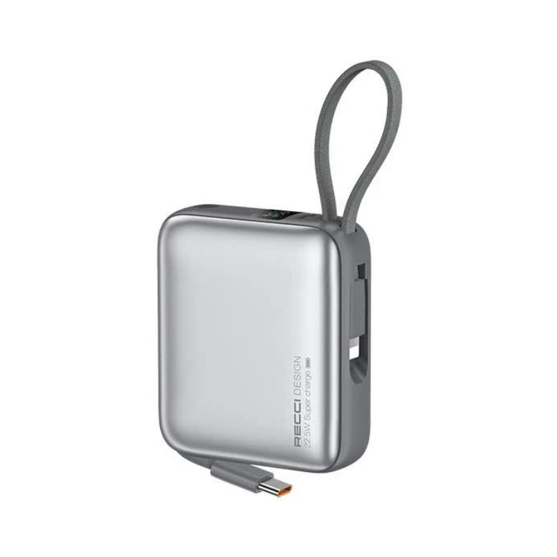 باور بانك 10000 ريسي إنرجي بلوك 22.5 واط (RPB-P62) فضي