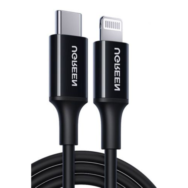 كابل يوجرين من Type-C إلى لايتنينج (Lightning) بقوة 60 واط
