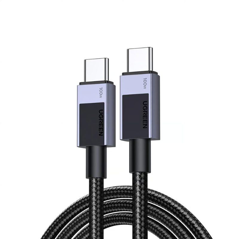 كابل يوجرين USB-C to USB-C 100W 1 متر