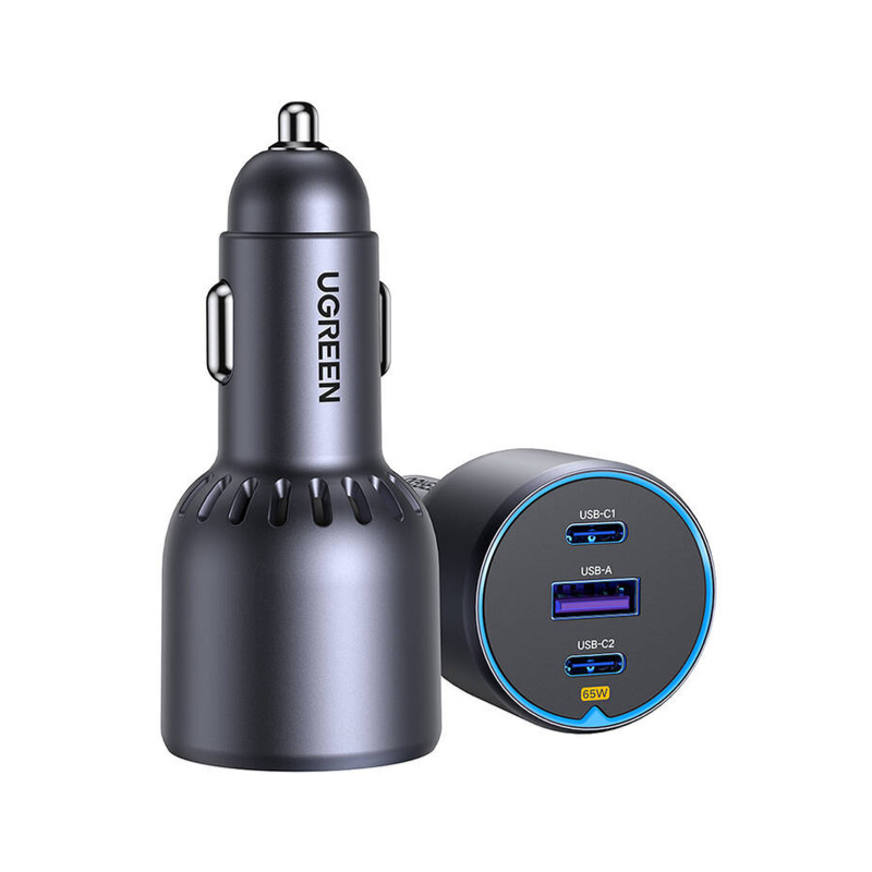 شاحن سيارة يوجرين 3-Port 75W