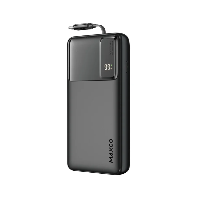باور بانك ماكسكو 20000mAh 65W MP42 أسود