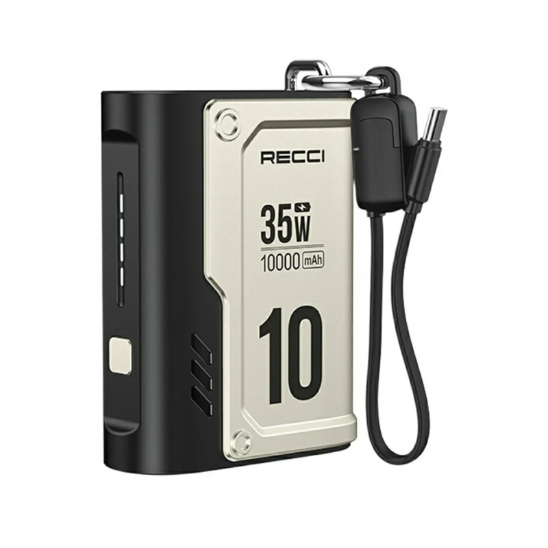 باور بانك RECCI 10000mAh PD 35W RPB-P57 أسود