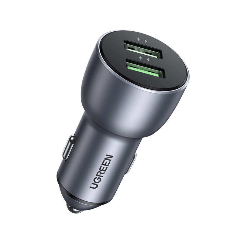 شاحن سيارة يوجرين 2-Port 36W