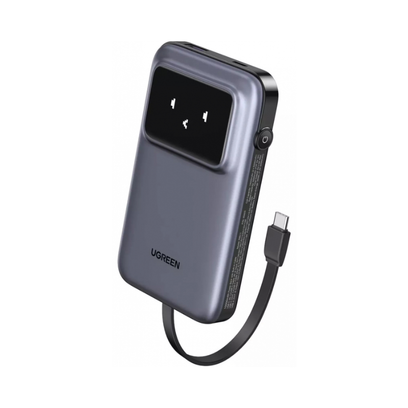 باور بانك يوجرين أونو 10000 مللي أمبير 30 واط بكابل مدمج