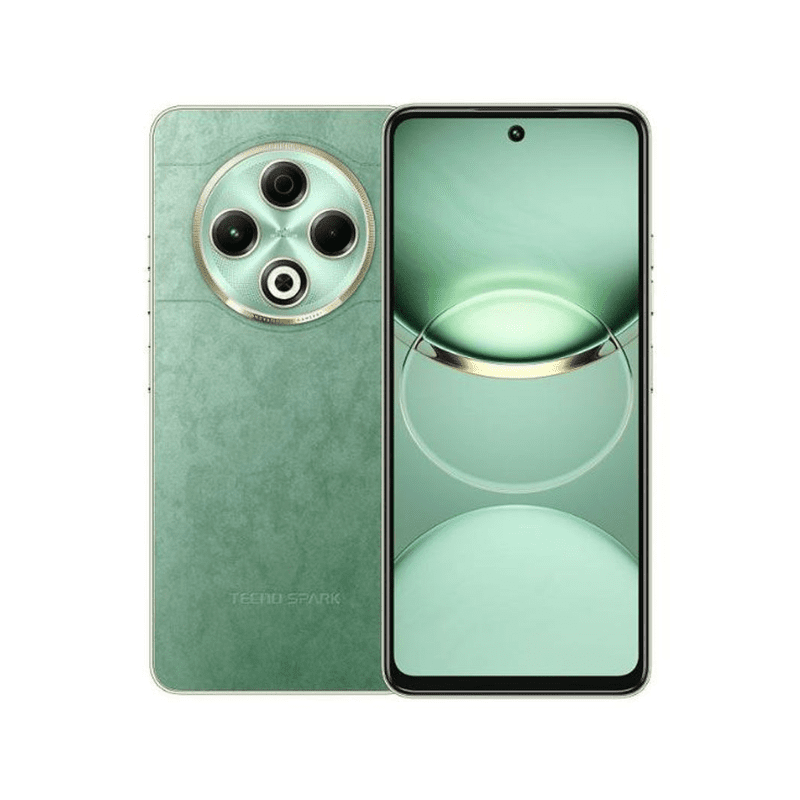 Tecno Spark 30 (8+256GB) Magic Skin Green – Best Budget Tecno with 64MP Camera, 5000mAh Battery & FHD+ Giant Display