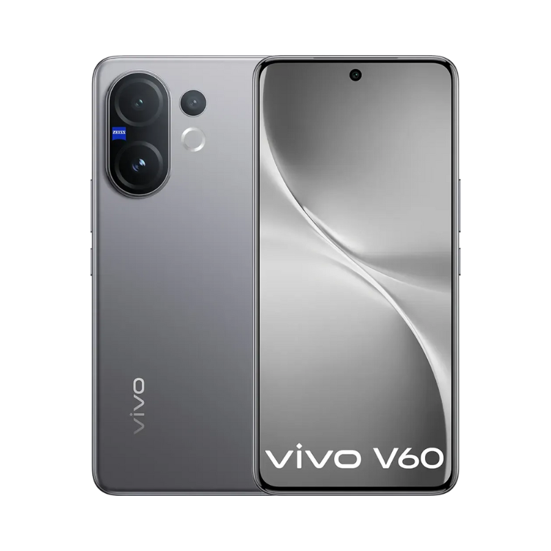 فيفو V60 5G، 12 جيجا رام، 256 جيجا بايت - رمادي