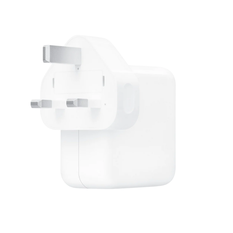 شاحن ايفون​ ثنائي USB-C – 35 واط – أبيض – أصلي