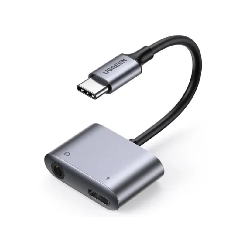 كابل ومحول يوجرين من Type-C إلى 3.5 ملم (60164)