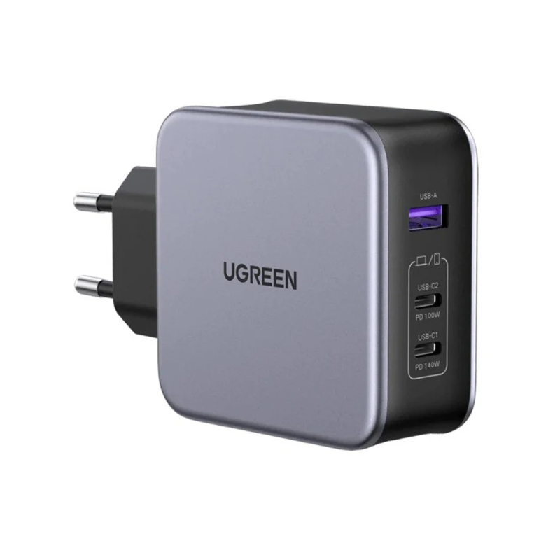 شاحن يوجرين نيكسود جان 140 وات 3 منافذ