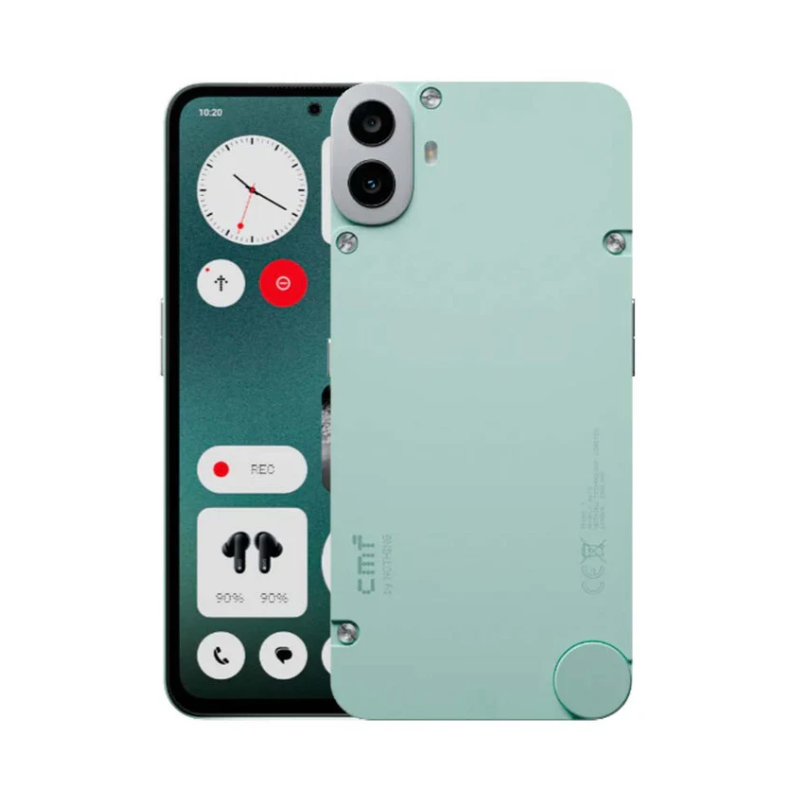 نوثينج CMF Phone 1 (8+128) باللون الأخضر الفاتح | موبايل احترافي + معالج قوي + شاشة OLED رائعة + تصميم أخضر فاتح مميز + سعر ممتاز