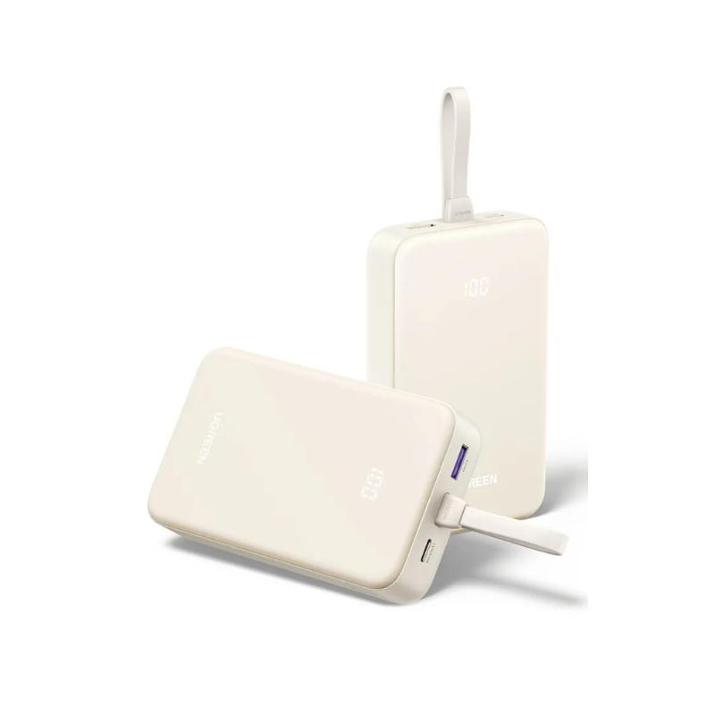 باور بانك يوجرين نيكسود 20000 مللي أمبير 30 واط بكابل مدمج