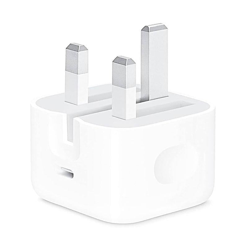 CHARGER IPHONE USB-C 20W POWER ADAPTER WHTIE ORIGINAL
