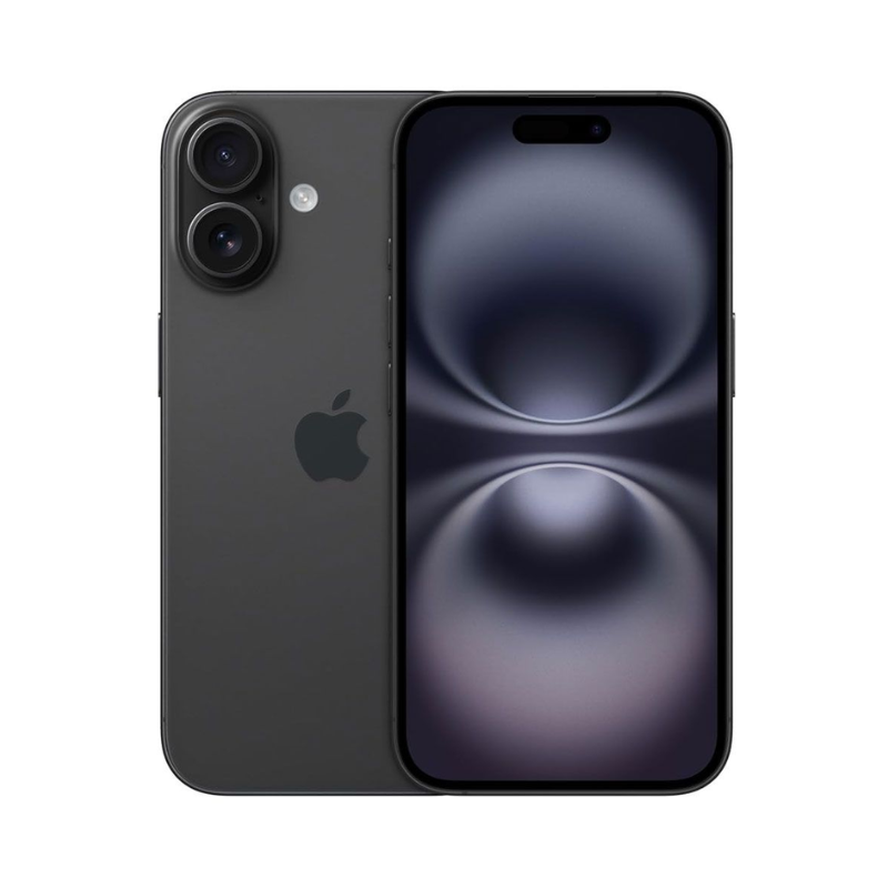 ايفون 16 , رام 8 جيجا , مساحة 128 جيجا -اسود (ضمان 24 شهر)