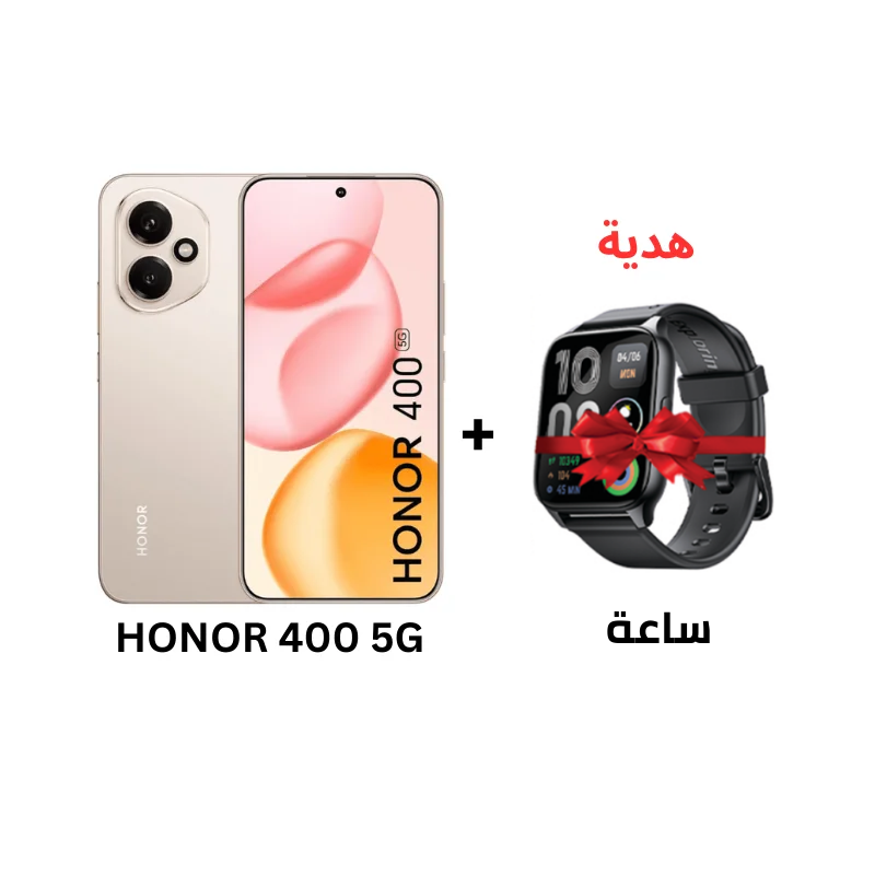 هونور 400 5G 12 جيجا رام 512 جيجا بايت تخزين - ذهبي صحراوي