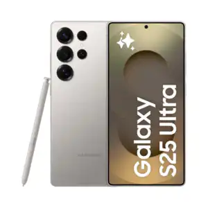 سامسونج جالاكسي S25 ألترا سعة 256 جيجابايت رام 12 جيجابايت ثنائي الشريحة لون تيتانيوم رمادي – مُجدد (دايموند +95%)
